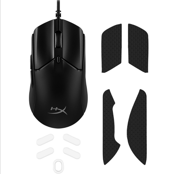 HyperX Pulsefire Haste 2 - Black - Gaming mouse - Optic - 6 buttons - Black