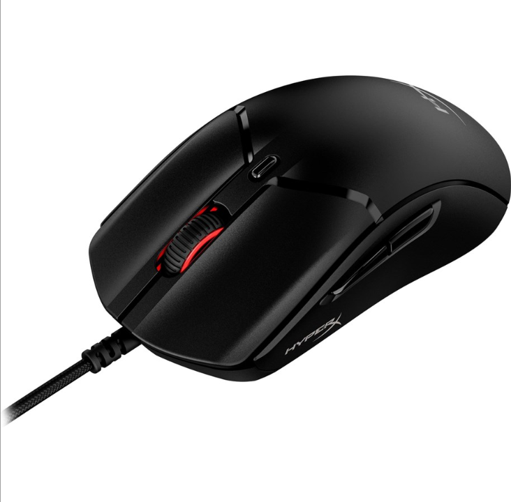 HyperX Pulsefire Haste 2 - Black - Gaming mouse - Optic - 6 buttons - Black