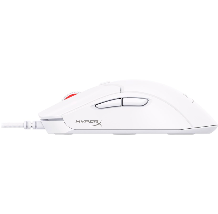 HyperX Pulsefire Haste 2 - White - Gaming mouse - Optic - 6 buttons - White