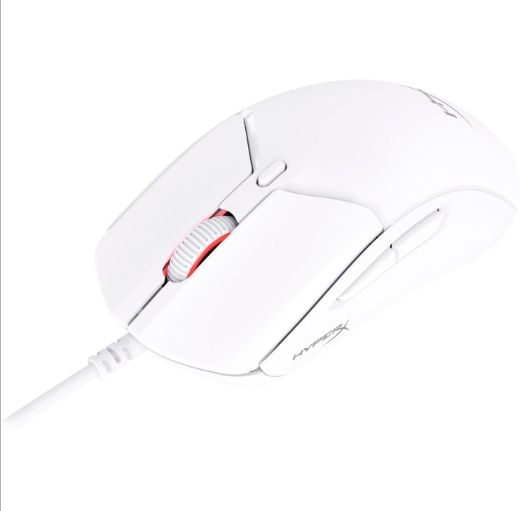 HyperX Pulsefire Haste 2 - White - Gaming mouse - Optic - 6 buttons - White