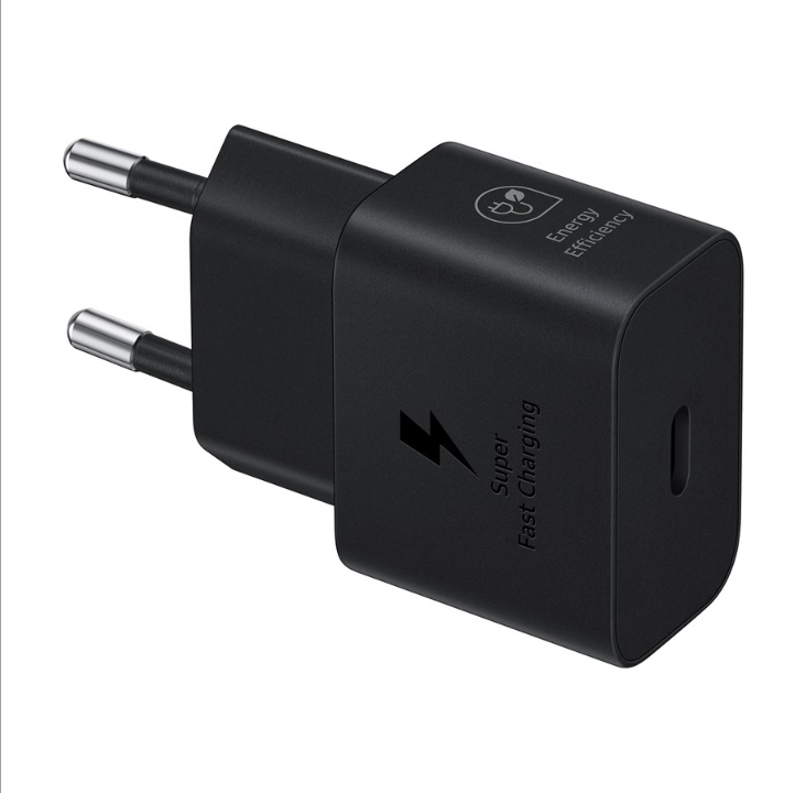 Samsung 25W USB-C GaN Power Adapter(Incl. cable) - Black