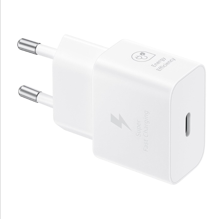 Samsung 25W USB-C GaN Power Adapter (Incl. cable) - White