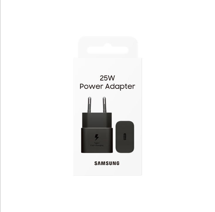 Samsung 25W USB-C GaN Power Adapter - Black