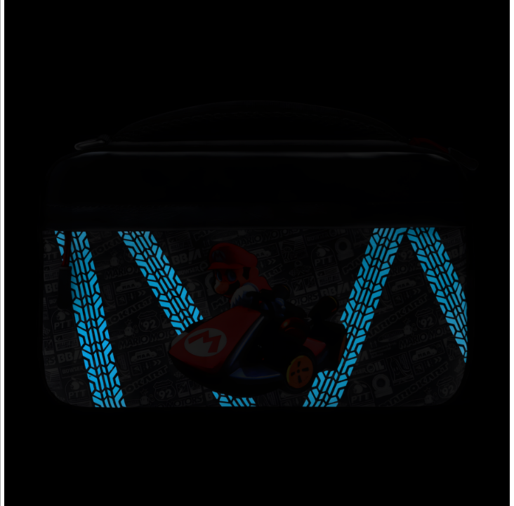 PDP Commuter Case GLOW - Mario Kart Drift - Bag - Nintendo Switch