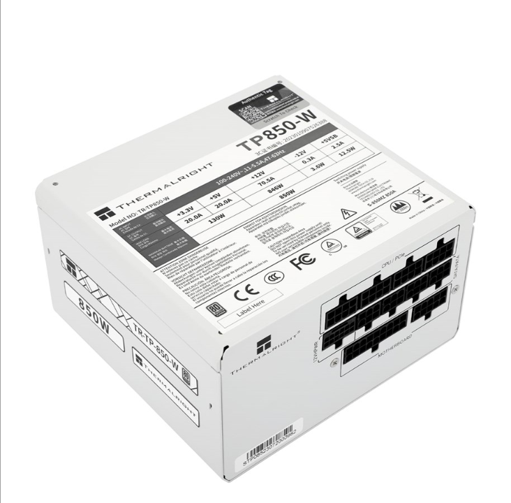 Thermalright TP White - power supply - 850 Watt - 120 mm - 80 Plus Platinum certificate