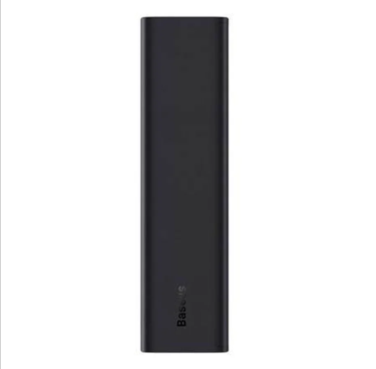 Baseus Powerbank Adaman 2 20000mAh 30W 3xUSB USB-C (black) PowerBank - Svart - 20000 mAh