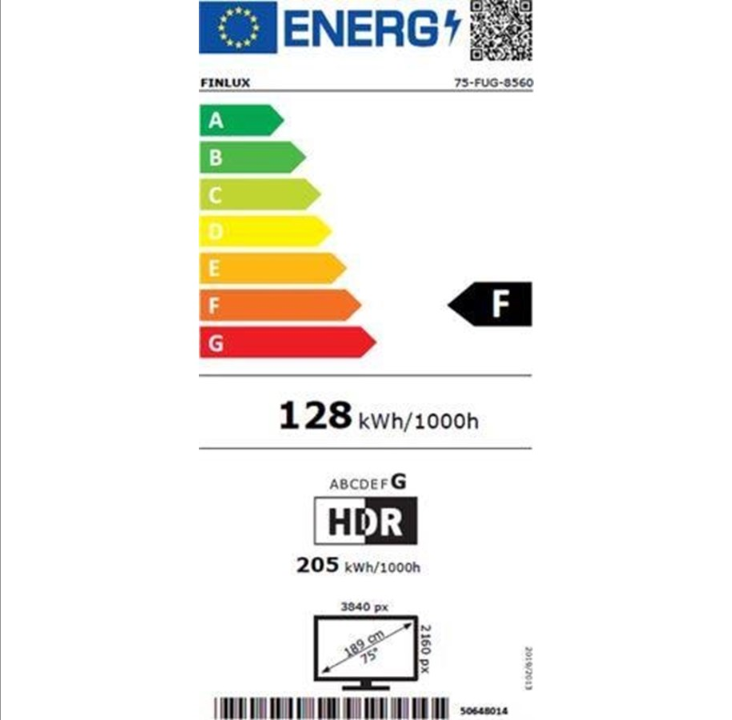 FINLUX 75" TV 75FUG8560 LED 4K