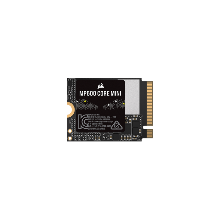 Corsair MP600 CORE MINI SSD - 2 تيرابايت - M.2 2230 PCIe 4.0