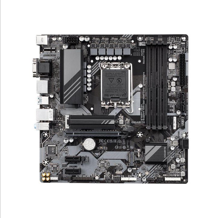 GIGABYTE B760M DS3H - 1.0 - 主板 - micro ATX - LGA1700 插槽 - B760 主板 - Intel B760 - Intel LGA1700 插槽 - DDR5 RAM - Micro-ATX