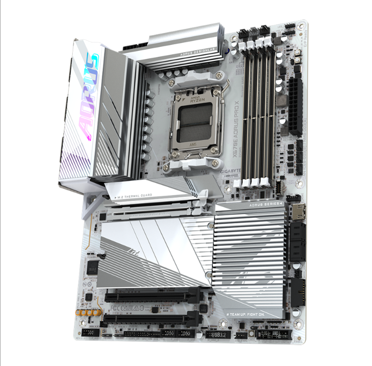 GIGABYTE X670E AORUS PRO X Motherboard - AMD X670E - AMD AM5 socket - DDR5 RAM - ATX