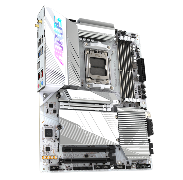 GIGABYTE X670E AORUS PRO X Motherboard - AMD X670E - AMD AM5 socket - DDR5 RAM - ATX