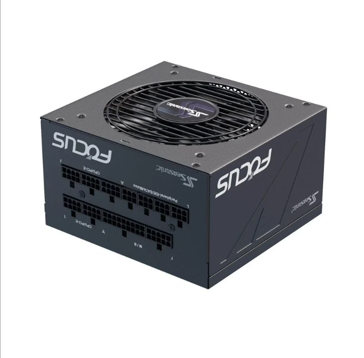 海韵 Focus GX 750 ATX 3.0 电源 - 750 瓦 - 120 毫米 - 80 Plus 金牌证书