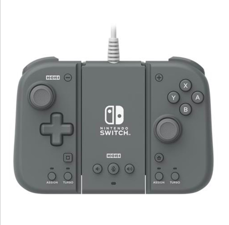 HORI Split Pad 紧凑型附件套装（石板灰色）- 游戏手柄 - Nintendo Switch