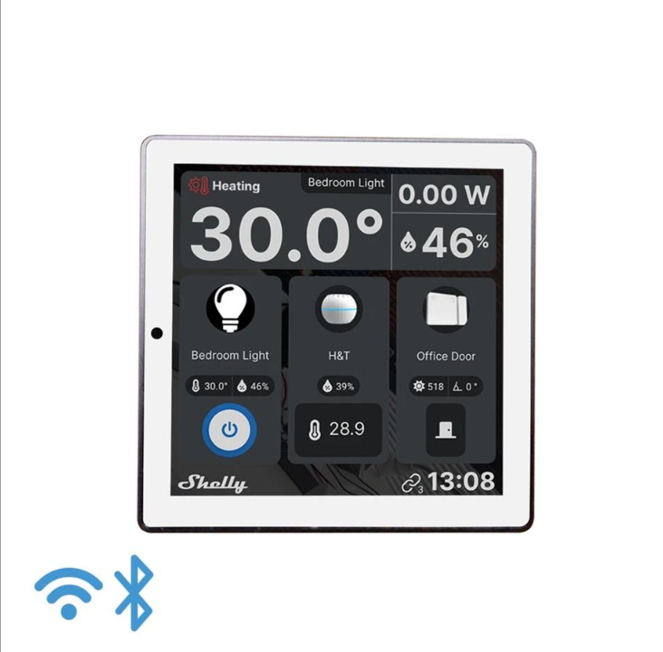 Shelly Wall Display - Android - WLAN - White