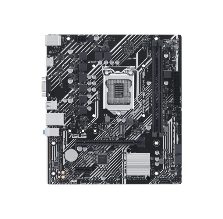 ASUS H510M-K R2.0 Motherboard - Intel H470 - Intel LGA1200 socket - DDR4 RAM - Micro-ATX