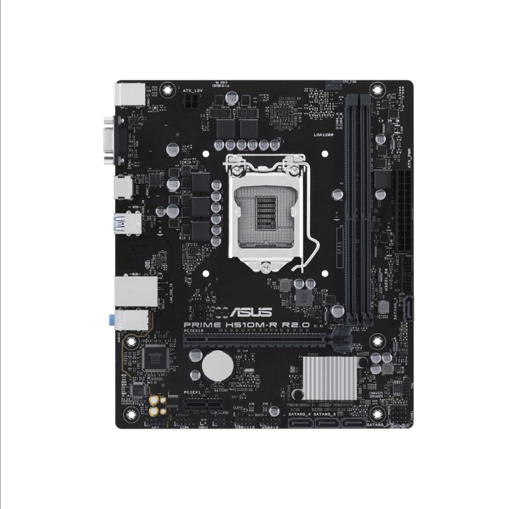 ASUS PRIME H510M-R R2.0 Motherboard - Intel H470 - Intel LGA1200 socket - DDR4 RAM - Micro-ATX