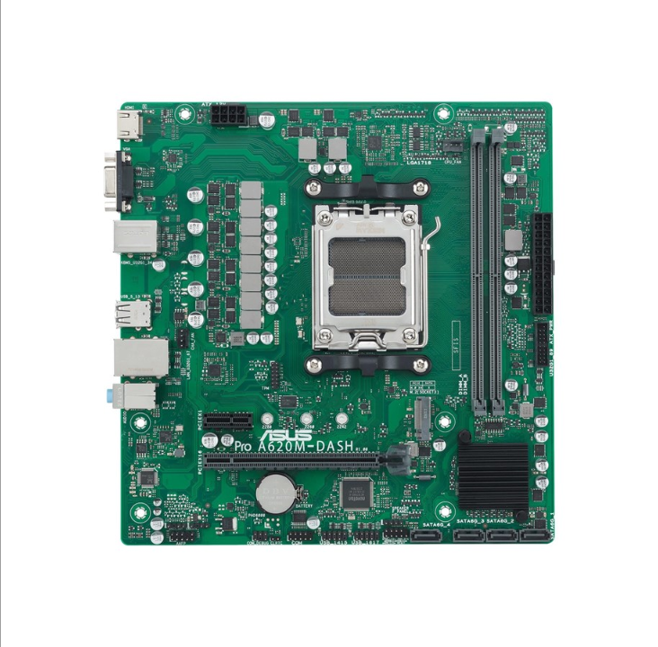 ASUS A620M-DASH-CSM Motherboard - AMD A620 - AMD AM5 socket - DDR5 RAM - Micro-ATX