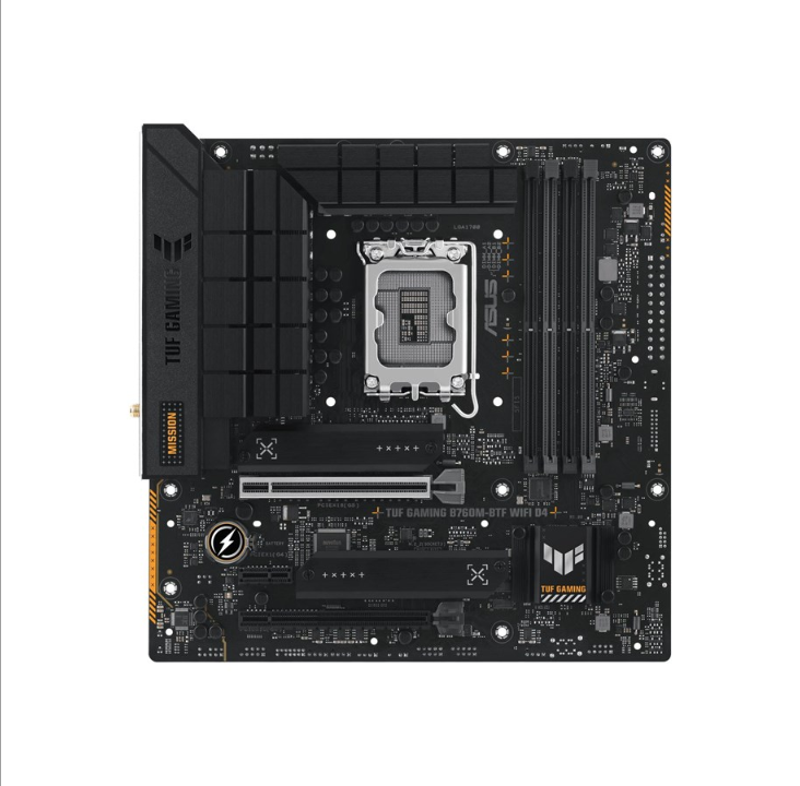 华硕 TUF GAMING B760M-BTF WIFI 主板 - Intel B760 - Intel LGA1700 插槽 - DDR4 RAM - Micro-ATX