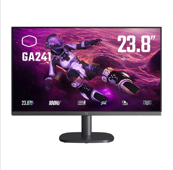 23" Cooler Master GA241 - 1 ms - Screen