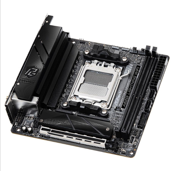 ASRock A620I LIGHTNING WIFI Motherboard - AMD A620 - AMD AM5 socket - DDR5 RAM - Mini-ITX