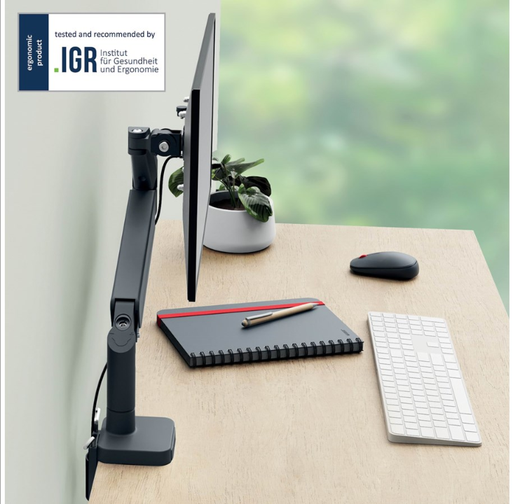 Leitz Ergo Space Saving Single Monitor Arm - Screen