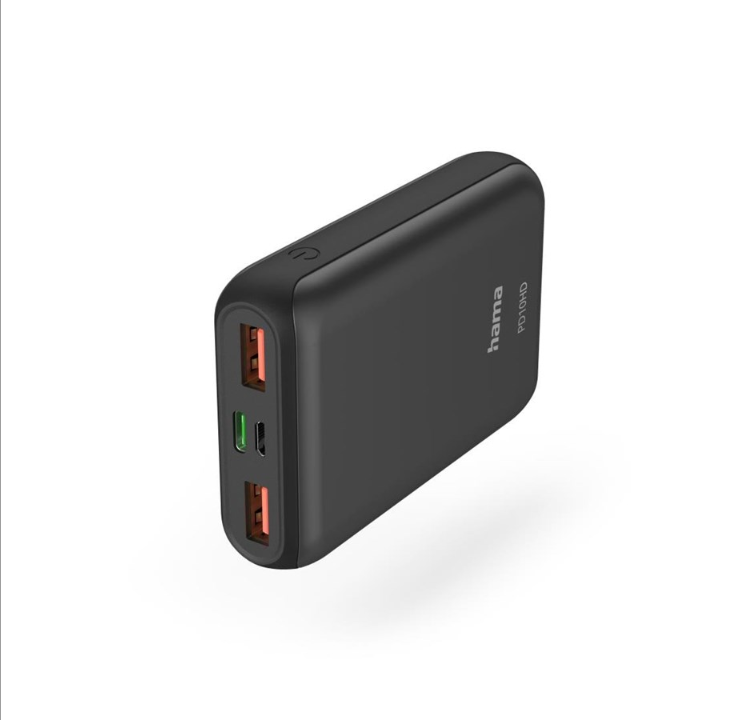 Hama PD10-HD PowerBank - Svart - 10000 mAh