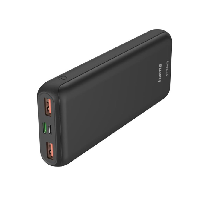 Hama PD20-HD PowerBank - Svart - 20000 mAh