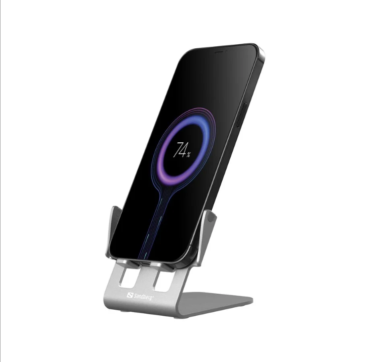 Sandberg Wireless Charger Stand 15W Alu