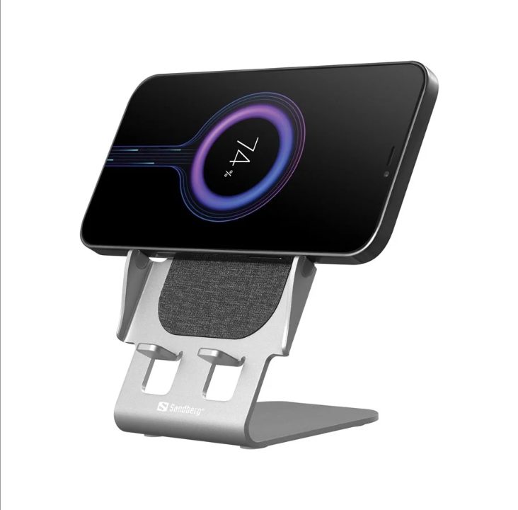 Sandberg Wireless Charger Stand 15W Alu