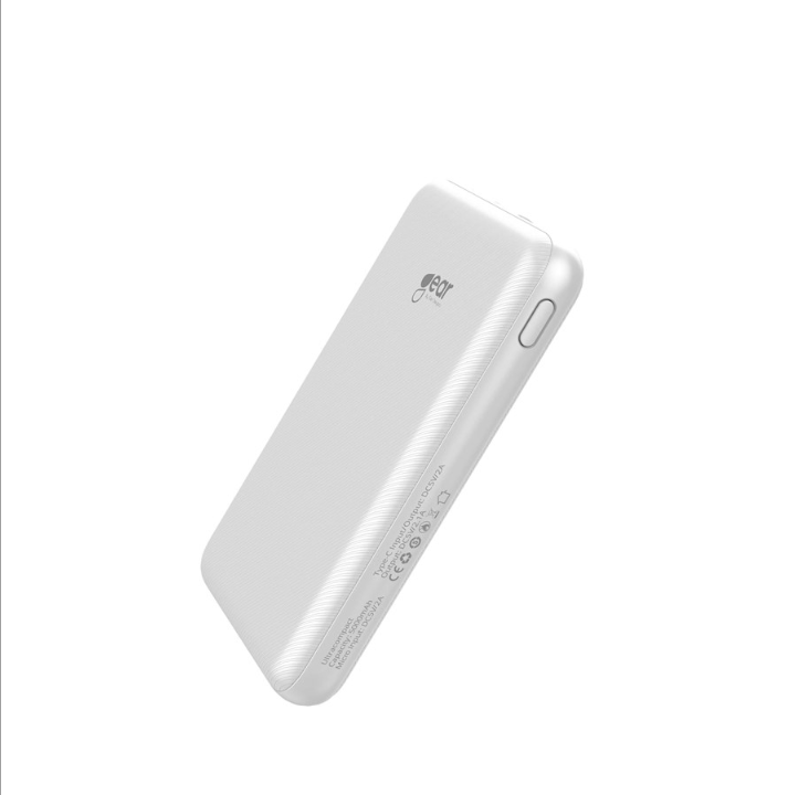 GEAR Ultracompact PowerBank - Vit - 5000 mAh