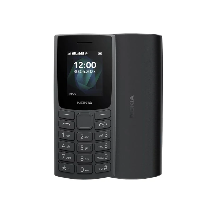 Nokia 105 (2023) - charcoal - feature phone - GSM