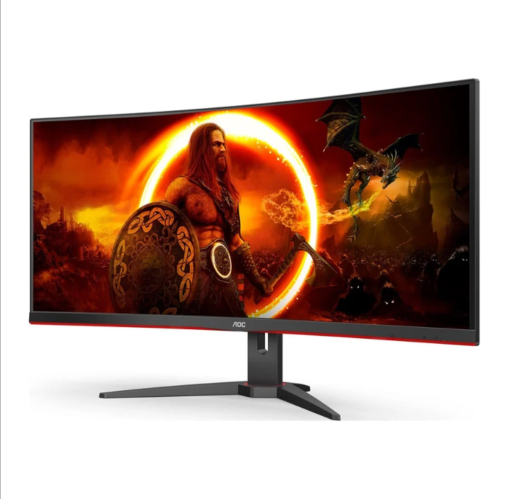 34" AOC CU34G2XE/BK - 3440x1440 - 144Hz - VA - HDR10 - 弯曲 - 1 ms - 屏幕