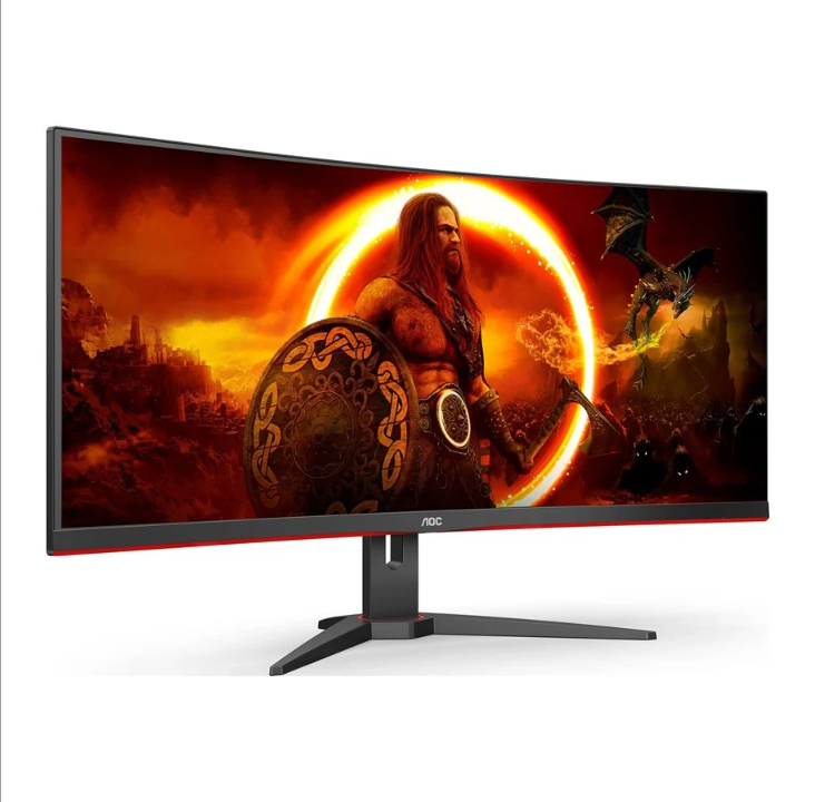 34" AOC CU34G2XE/BK - 3440x1440 - 144Hz - VA - HDR10 - 弯曲 - 1 ms - 屏幕