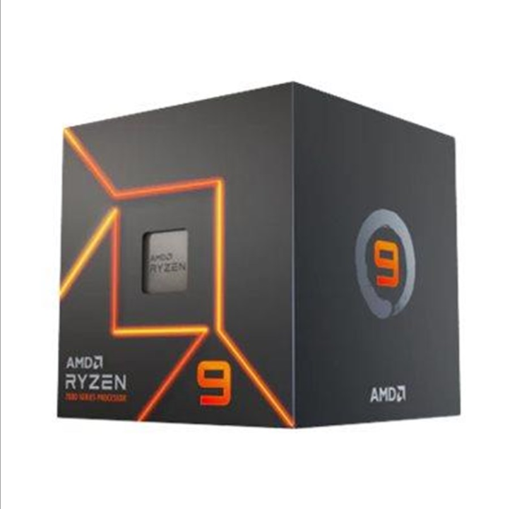 AMD Ryzen 9 7900 / 3.7 GHz processor - OEM CPU - 12 cores - 3.7 GHz - AMD AM5 - Bulk (without cooler)