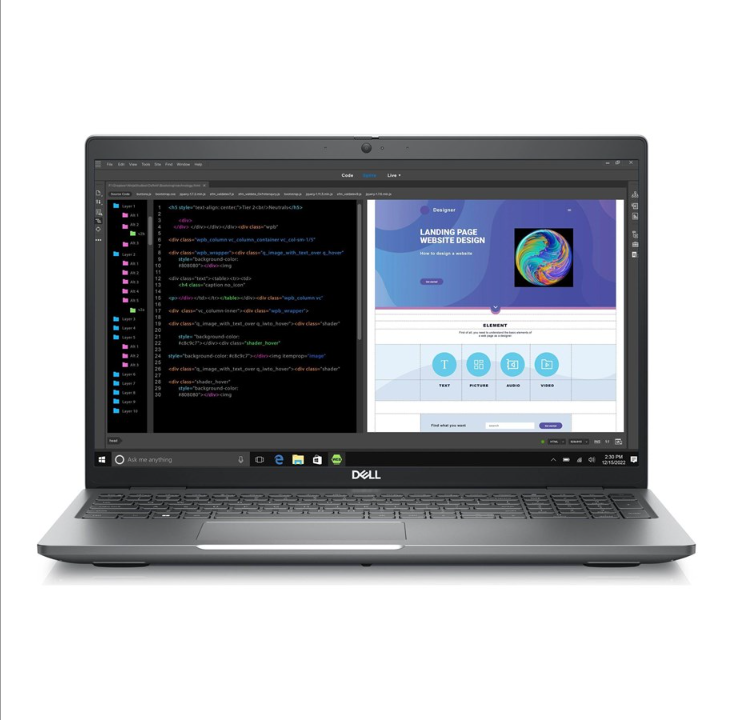 Dell Precision 3580 15.6 بوصة - i7-1360P - RTX A500 - 32 جيجا - 512 جيجا - ويندوز 11 برو