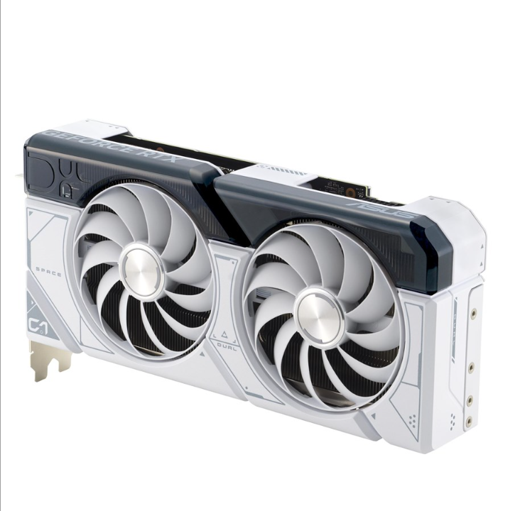 华硕 GeForce RTX 4070 SUPER DUAL OC 白色 - 12GB GDDR6X RAM - 显卡