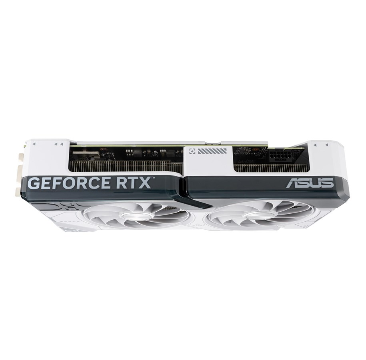 华硕 GeForce RTX 4070 SUPER DUAL OC 白色 - 12GB GDDR6X RAM - 显卡