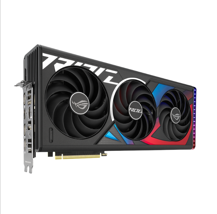 ASUS GeForce RTX 4070 Ti SUPER ROG STRIX - ذاكرة الوصول العشوائي GDDR6X بسعة 16 جيجابايت - بطاقة الرسومات