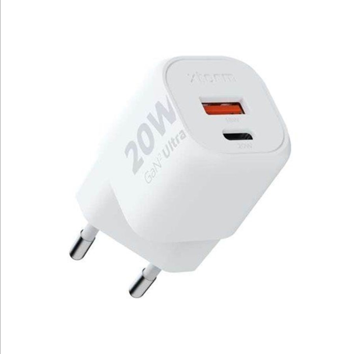 محول طاقة Xtorm XEC020 - GaN2 Ultra - USB 24 pin USB-C - 20 Watt