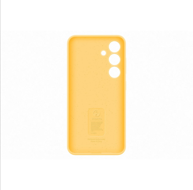 Samsung Galaxy S24 Silicone Case - Yellow