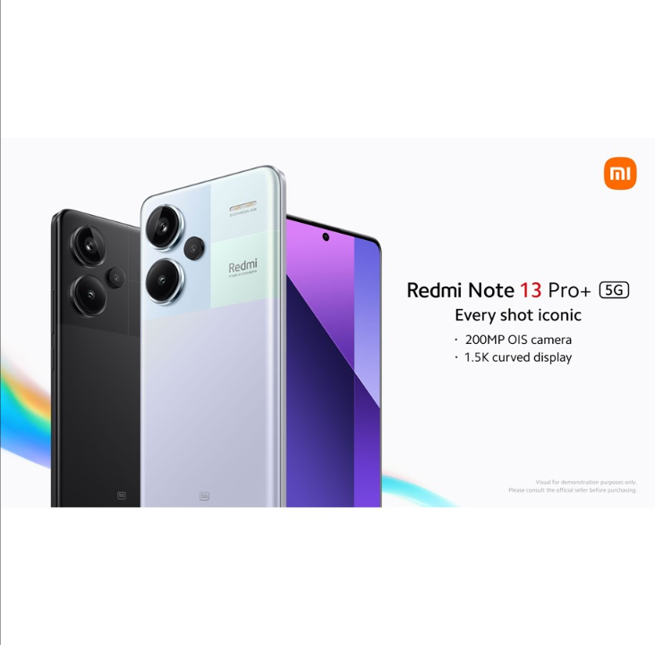 Xiaomi Redmi Note 13 Pro+ 5G 512GB/12GB - Midnight Black