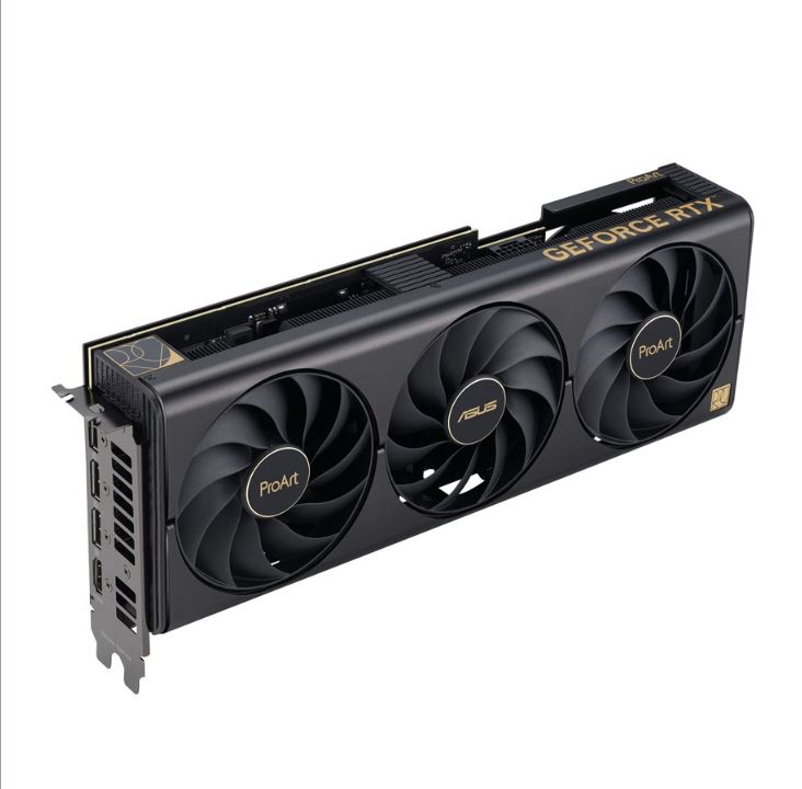 ASUS GeForce RTX 4080 SUPER ProArt OC - ذاكرة الوصول العشوائي GDDR6X سعة 16 جيجابايت - بطاقة الرسومات