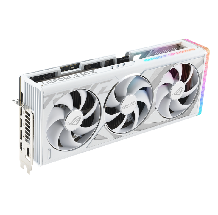 ASUS GeForce RTX 4080 SUPER ROG STRIX White - 16GB GDDR6X RAM - Graphics card