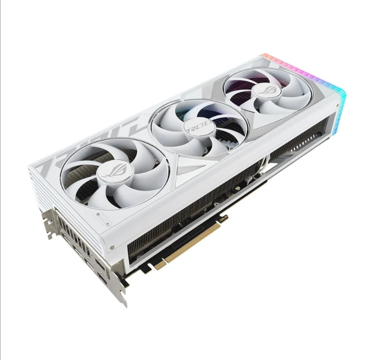 ASUS GeForce RTX 4080 SUPER ROG STRIX OC White - 16GB GDDR6X RAM - Graphics card