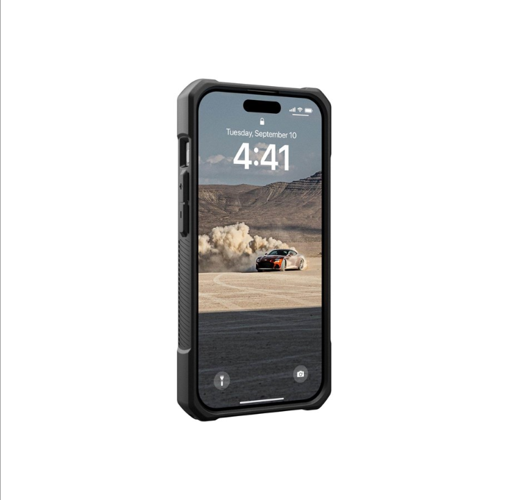 UAG Monarch Kevlar Series Rugged Case for Apple iPhone 15 Pro [6.1-in] - Monarch Kevlar Black