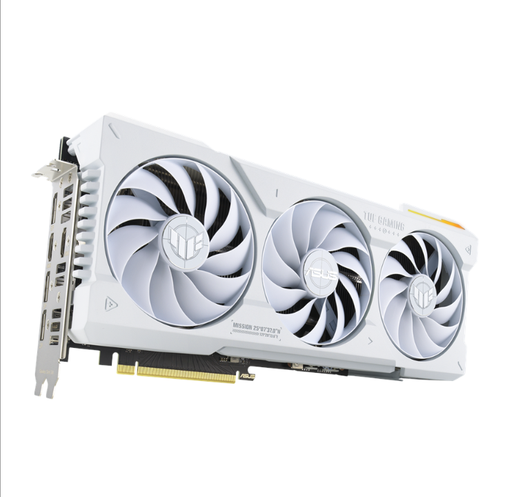 ASUS GeForce RTX 4070 Ti SUPER TUF White OC - 16GB GDDR6X RAM - Graphics card