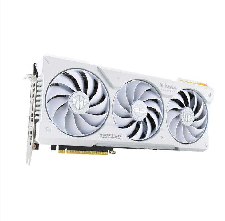 ASUS GeForce RTX 4070 Ti SUPER TUF White OC - 16GB GDDR6X RAM - Graphics card