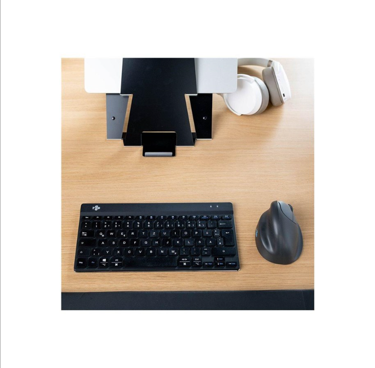 R-Go Tools R-Go HE Basic - Vertical mouse - Optic - 3 buttons - Black