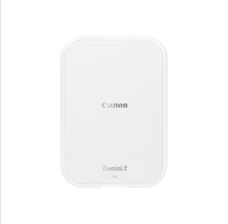 Canon Zoemini 2 Bundle Kit - Pearl White incl. pouch and 30 stickers Compact photo printer - Color - Zinc