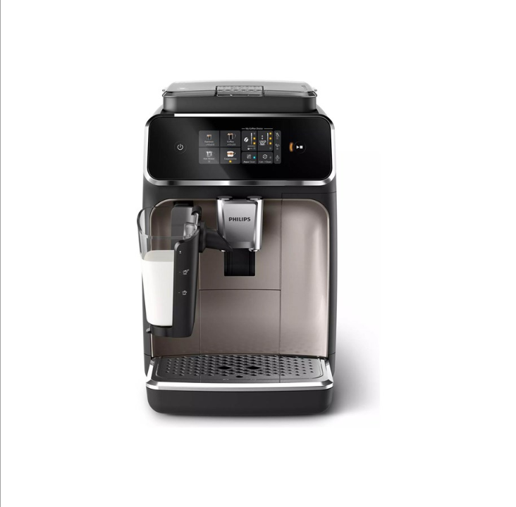 Philips Series 2300 EP2336 - automatic coffee machine with milk frother - 15 bar - black/chrome